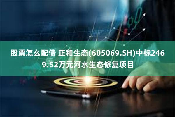 股票怎么配债 正和生态(605069.SH)中标2469.52万元河水生态修复项目