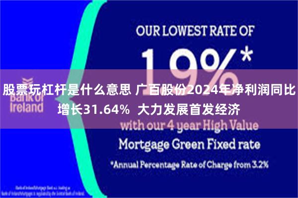 股票玩杠杆是什么意思 广百股份2024年净利润同比增长31.64%  大力发展首发经济