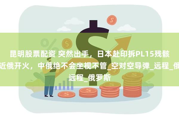 昆明股票配资 突然出手，日本赴印拆PL15残骸，抵近俄开火，中俄绝不会坐视不管_空对空导弹_远程_俄罗斯