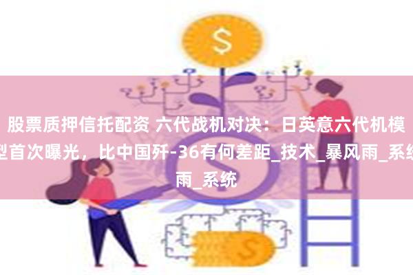 股票质押信托配资 六代战机对决：日英意六代机模型首次曝光，比中国歼-36有何差距_技术_暴风雨_系统