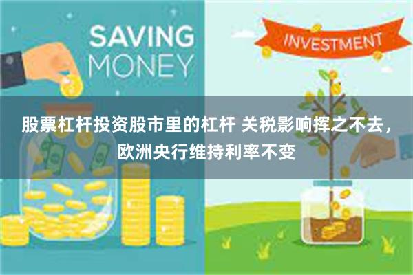 股票杠杆投资股市里的杠杆 关税影响挥之不去，欧洲央行维持利率不变